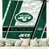 NY Jets Wall Tapestry Aesthetic Wall Hanging Printed Fabric Blanket Decorative Tapestries for Bedroom Living Room Home Decor