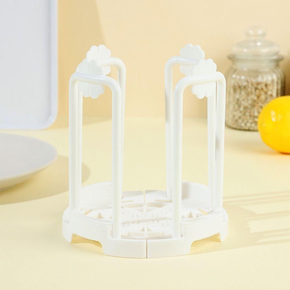 Drain Bowl Holder Retractable Water Cup Durable Cabinet Dishes Storage Rack  Kitchen Organizer