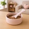 Baizihuahu Silicone Cat Feeding Spoon, Treat Scoop for Wet Food, Non-Slip Paw Handle Pet Food Mixing Supplies