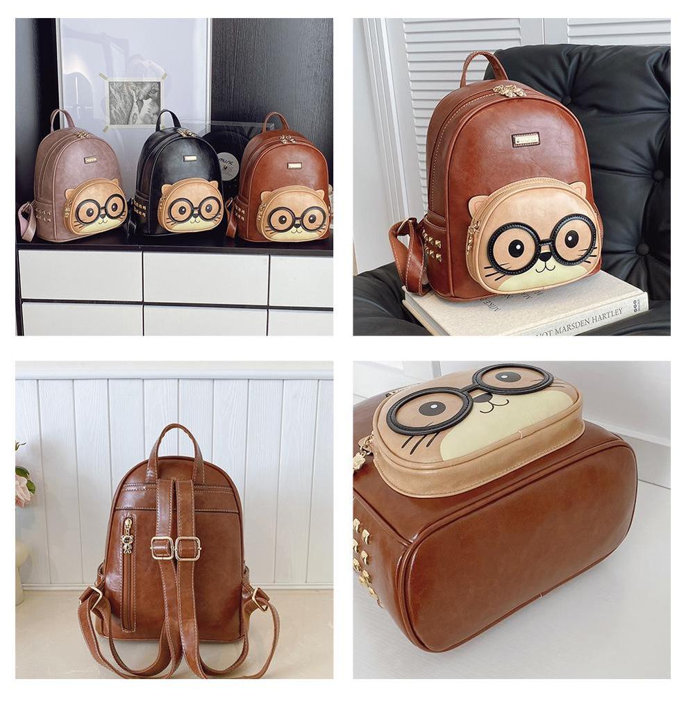2025 Damen Modischer Vielseitiger Cartoon Reise-Rucksack - Großes Fassungsvermögen Schultasche Pendler-Rucksack