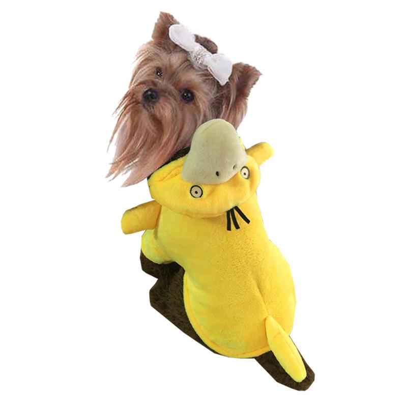 

Одежда для питомцев, Одежда для собак Покемон, Стоячий костюм, Мультяшная одежда для питомцев с Рич Даком XL