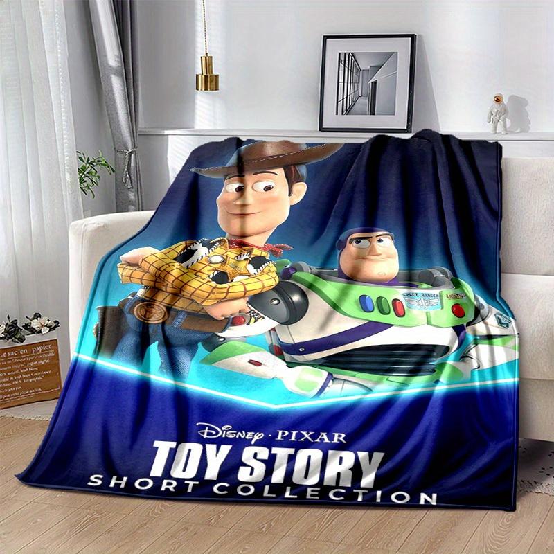 1pc, Toy Story Short Collection Disney Pixar Home Decor, Throw Blanket for Couch, Bed, Travel, Camping