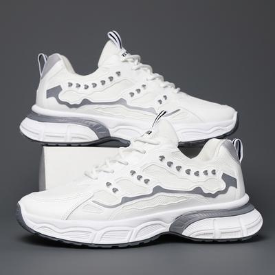 Men's Breathable Mesh Sneakers 2025 Autumn New Versatile Casual Lightweight White Shoes Fashion Sports Men's Shoes