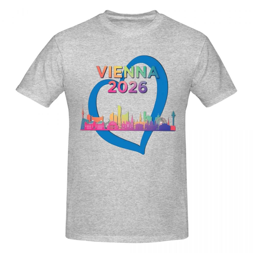 Unisex Eurovisions Song Contest 2026 Awesome T Shirt Streetwear Cotton Anime Shirt
