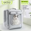 Cat/dog Backpack Carrier Large Pet Backpack Carrier, 17lbs Load-Bearing Ventilated Design Dog Backpack Carrier for Small Dogs