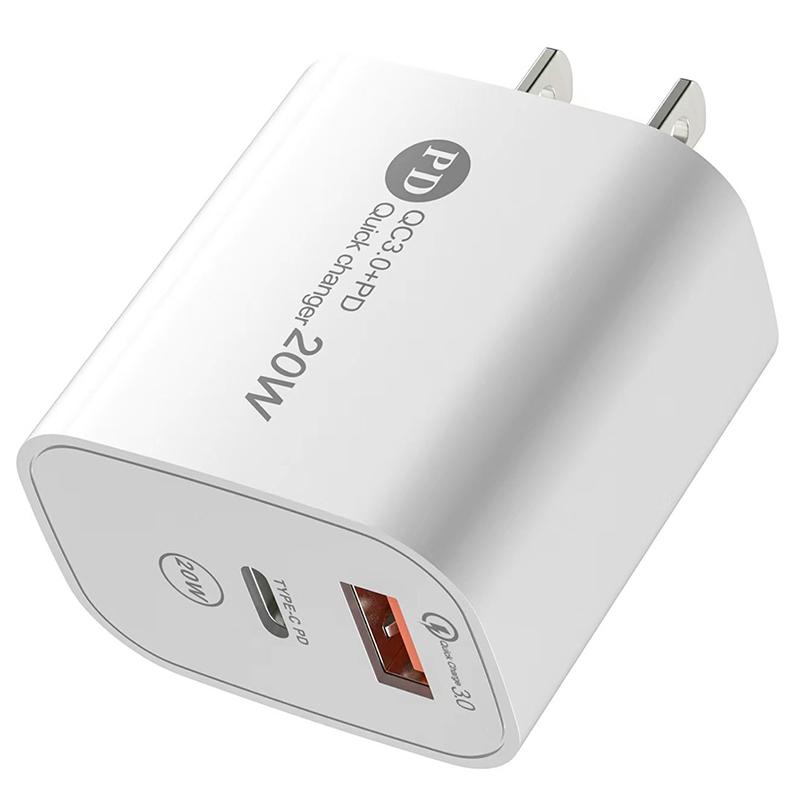 

Pd 20W Usb Charger Quick Charge 3.0 Fast Phone Charger Adapter Tyep-C For Ipad Huawei Xiaomi Samsung US