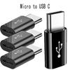 Micro/USB C Female To USB C/Micro Male Adapter OTG Converter Micro-B To USB-C Connector Charging Cable Adapter Phone Accessories 3