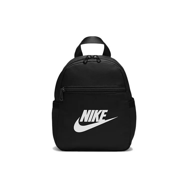 Nike Polyester Backpack Small Unisex Black / White (Unisex) Backpacks CW9301 010