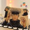 Cool Jujutsu Kaisen Gojo Satoru creative anime cartoon printed pattern fashion personality soft skin-friendly flannel blanket