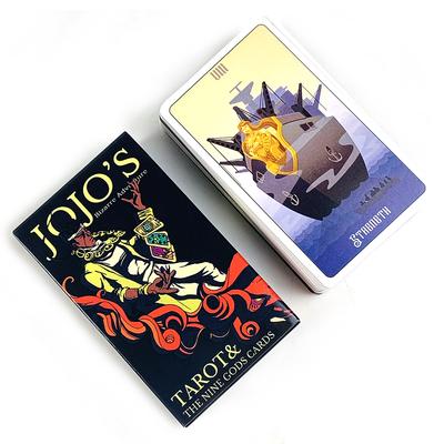 Anime JoJo's Bizarre Adventure Tarotkarten Wahrsage Deck Englische Versionen Ausgabe Orakel Brett Spiel Party Spiel