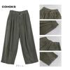COHOKS Oversized Cordhose mit weitem Bein, lange Größen L, Damen Hose, Hose, Hose, S, M,