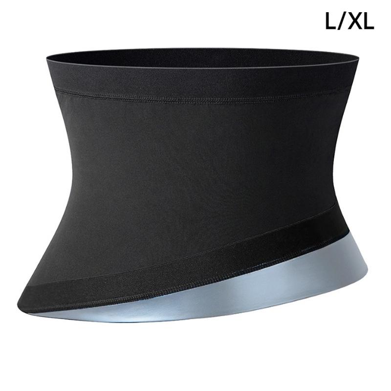 

Waist Trimmer Unisex Belly Wrap Workout Sports Sweat Band Abdominal Trainer Weight Loss Body Shaper Tummy Control Slimming Belt L XL