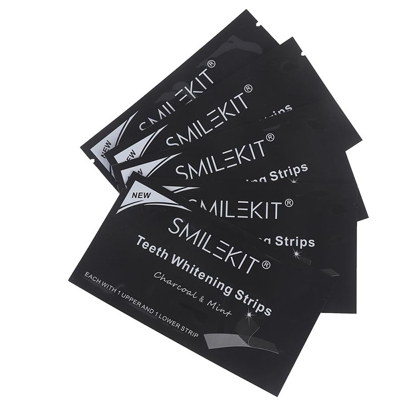 Bandelettes Blanchissantes Pour Dents - 7 Patches (14 Bandes) - Effets Professionnels