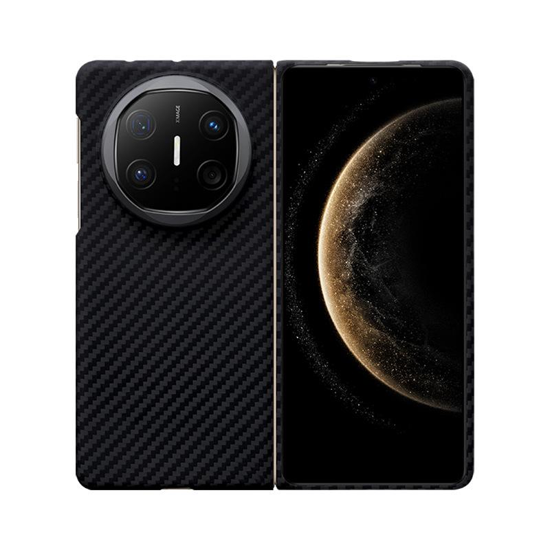 Applicable to Huawei Matex6 Kevlar Aramid Mobile Phone Case X6 Collector's Edition Folding Floating Carbon Fiber Protective Case