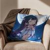 Skirk Columbina Genshin Impact Cushion Cover Suitable For Sofa Car Bedroom Office Cushions Decorative Pillow Case