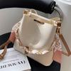 Sweet Style Bag Women's  Solid Color High-end Underarm Bag Shoulder Chain Bag Trendy Women's Bag