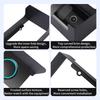 Ring Covers for Doorbell Anti-Glare Sun Protection Protector Cover Black Steel Doorbell Protector Windproof Door Bell Covers