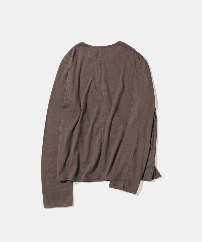 DIAMOND LAYLA Modal Second Layer Longsleeve T101 Brown