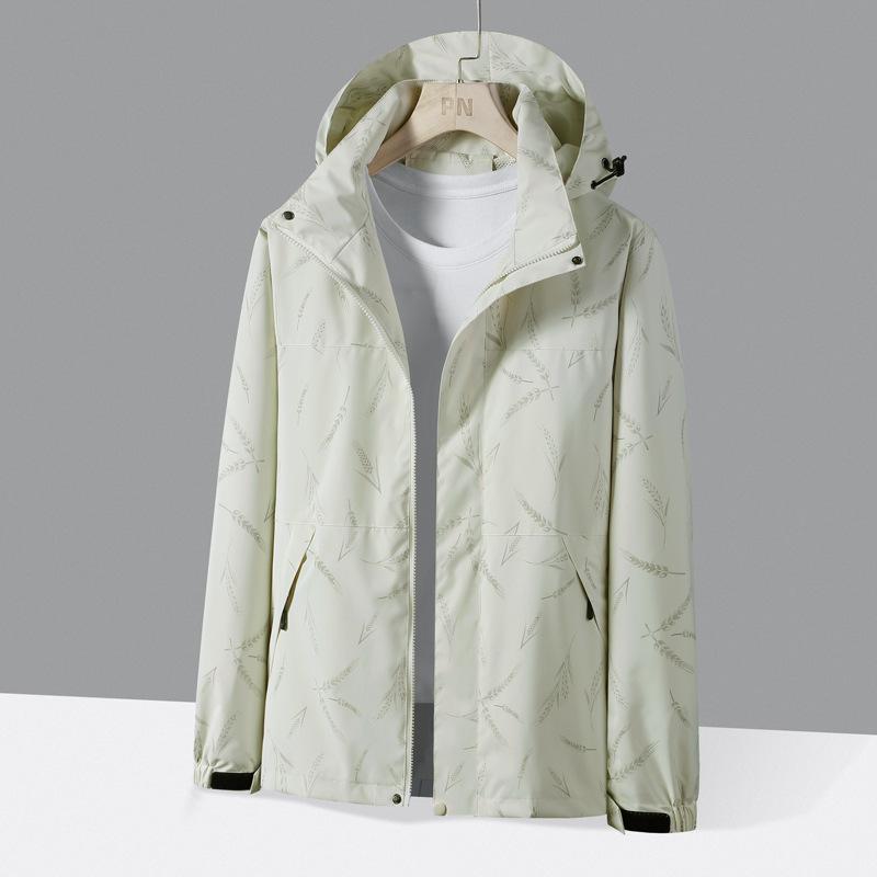 

Spring and Autumn Thin Single-layer Shock Clothes Men and Women s Coat Couple Sports Outdoor Camouflage Trench Jacket XXL
