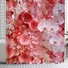 Elegant Pink & White Floral Shower Curtain, 12 Grommets, Polyester, Machine Washable, Ideal For Bathroom