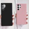 Matte Leather Texture TPU Phone Case For Samsung S25 Ultra A56 5G A16 A17 A55 A36 A53 A35 A34 A06 A07 A26 A05S S24 FE S23 Cover