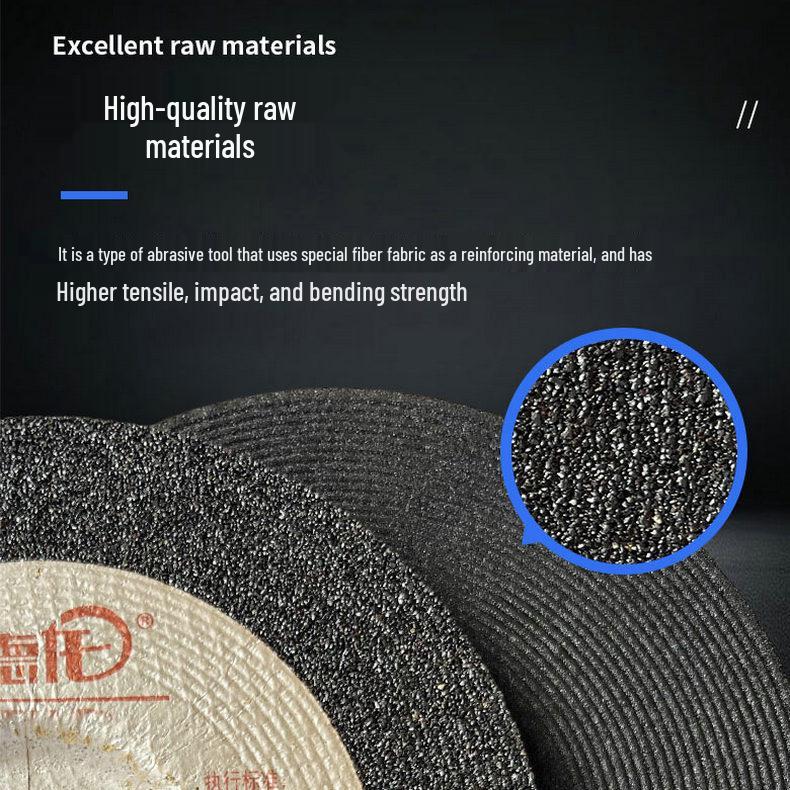 Metal Grinding Disc for Angle Grinders - Type 100/125/150/180, Ideal for Grinding, Polishing, Deburring, and Flash Removal.