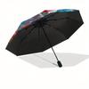 1 Auto Open Lightning McQueen, Cars Themed Colorful 8-rib Portable Umbrella for Men and Women, A Compact Commuting Companion Suitable for Da