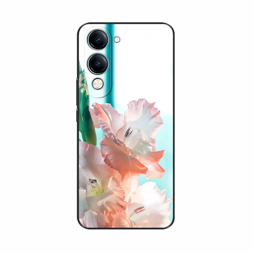 For Vivo Y19 5G Case Cool Painting Soft TPU Covers Black Silicone Back Cover for Vivo Y19 5G Y 19 Phone Cases Cartoon Fundas