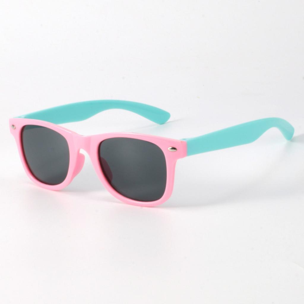 Kids Sunglasses Lightweight Frame UV Protection Polarized Lens Windproof Dustproof Durable Design for Children Outdoor Activities