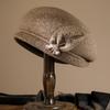 Hat lady autumn and winter wool beret temperament mother elegant fashion milliner retro versatile thermal hat