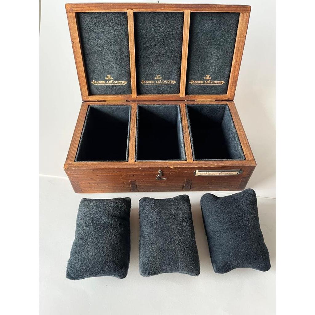 Used [Summer Holiday Special Price] Jaeger-LeCoultre Antique Wooden Watch BOX