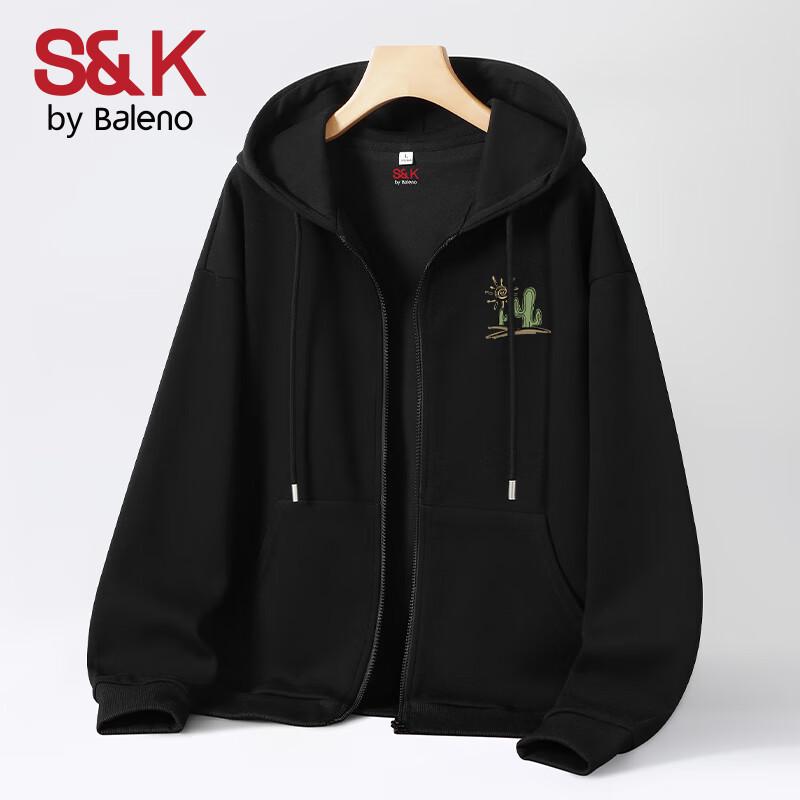 

Мужская толстовка с капюшоном Baleno S&K Series, тяжелая, свободного кроя 5XL