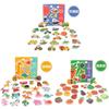 Wooden Childrens Animal Transportation Fruit Vegetable Puzzle Educational Toy For Toddler Learning