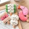 Cute Simulation Japanese Street Food Oden Skewer Plush Keyring Kawaii Food Stuffed Doll Pendant Bag Charm Trendy Accessory Gift