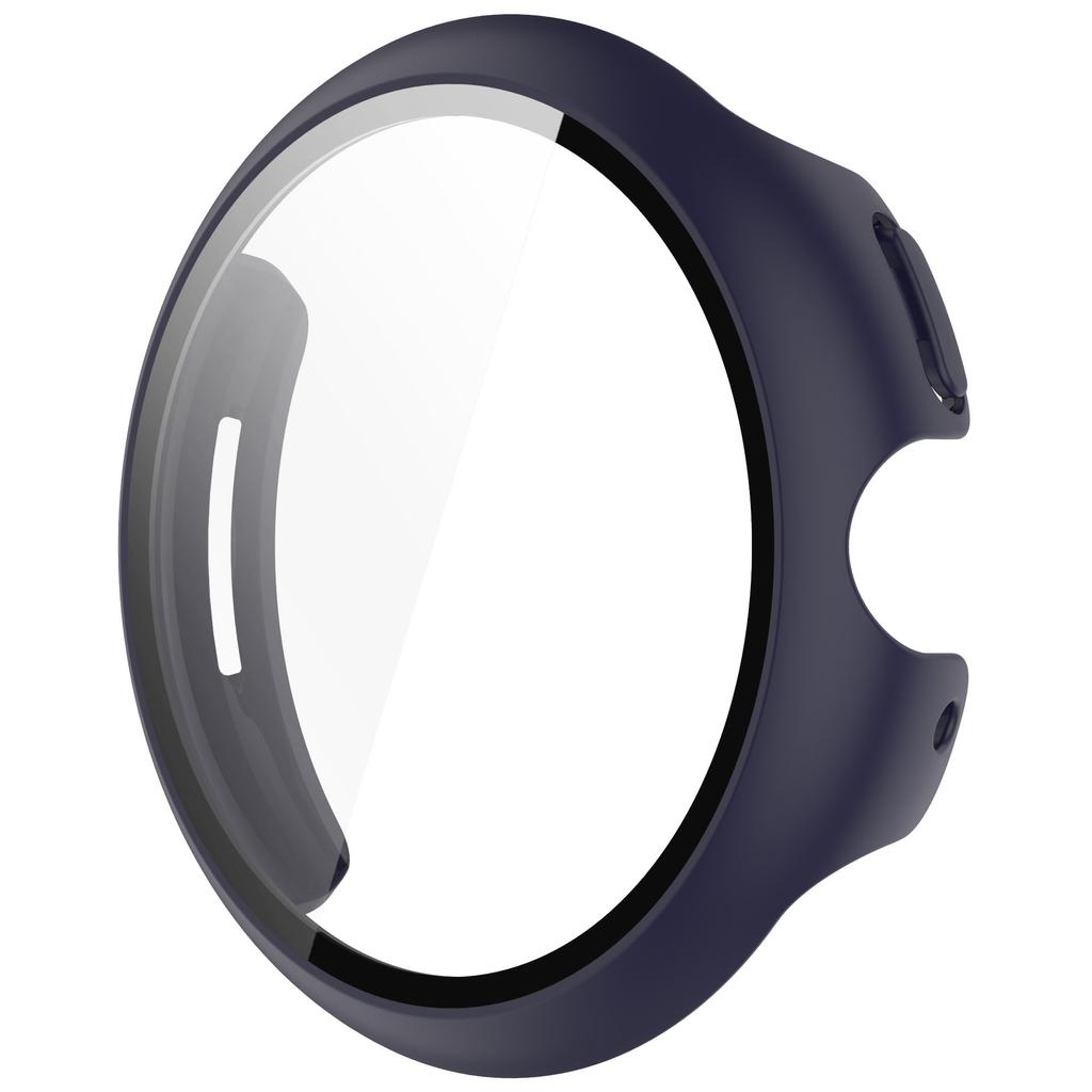 Case for Google Pixel Watch 3 45mm 41mm PC All-around Bumper Protective Cover + Screen Protector for Pixel Watch 3 Accessories