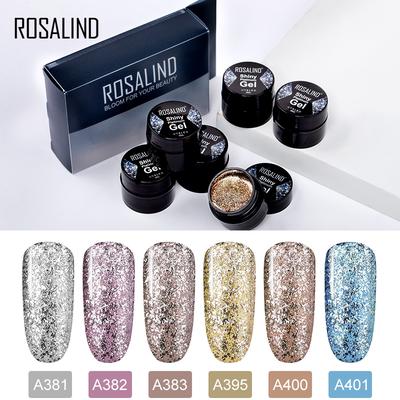 5ml Nail Polish Nail Print Shiny Platinum Gel Polish Kit