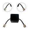 EM25 Magnetic Ring Choke Coil With ABS Case 360° Protective Shell 1:1 Current Balun For 1.8-30MHz HF Shortwave Radio