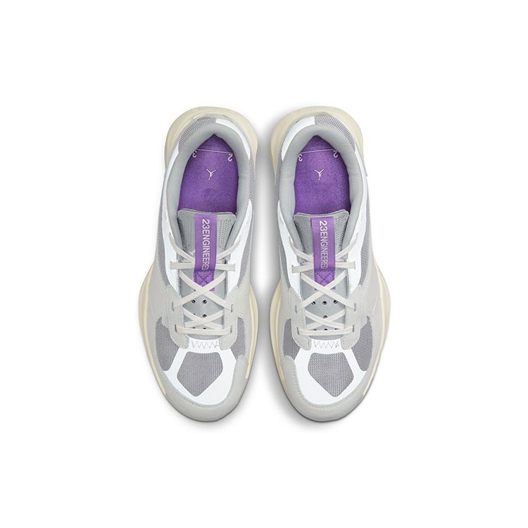 Air Jordan Air 200E Gri Lapte de Cocos Violet Adidași Bărbați Alb Summit Gri Fumuriu Deschis Fructe de Pădure Sălbatice DC9836-110