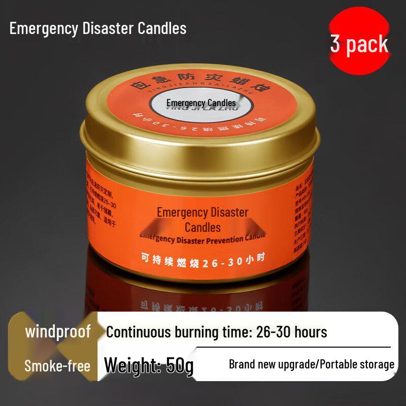 Emergency Disaster Candle