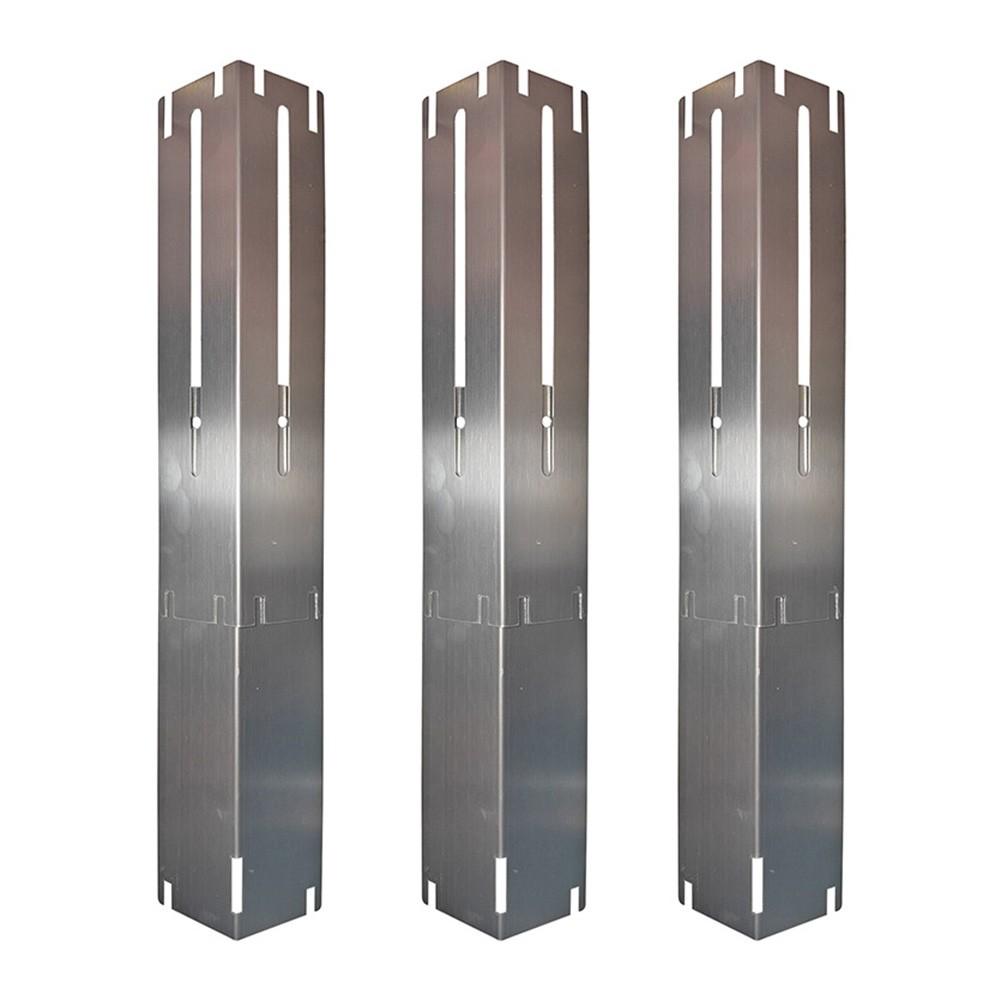 Adjustable Heat Shield for Gas Grill Stainless Steel Replacement Plate