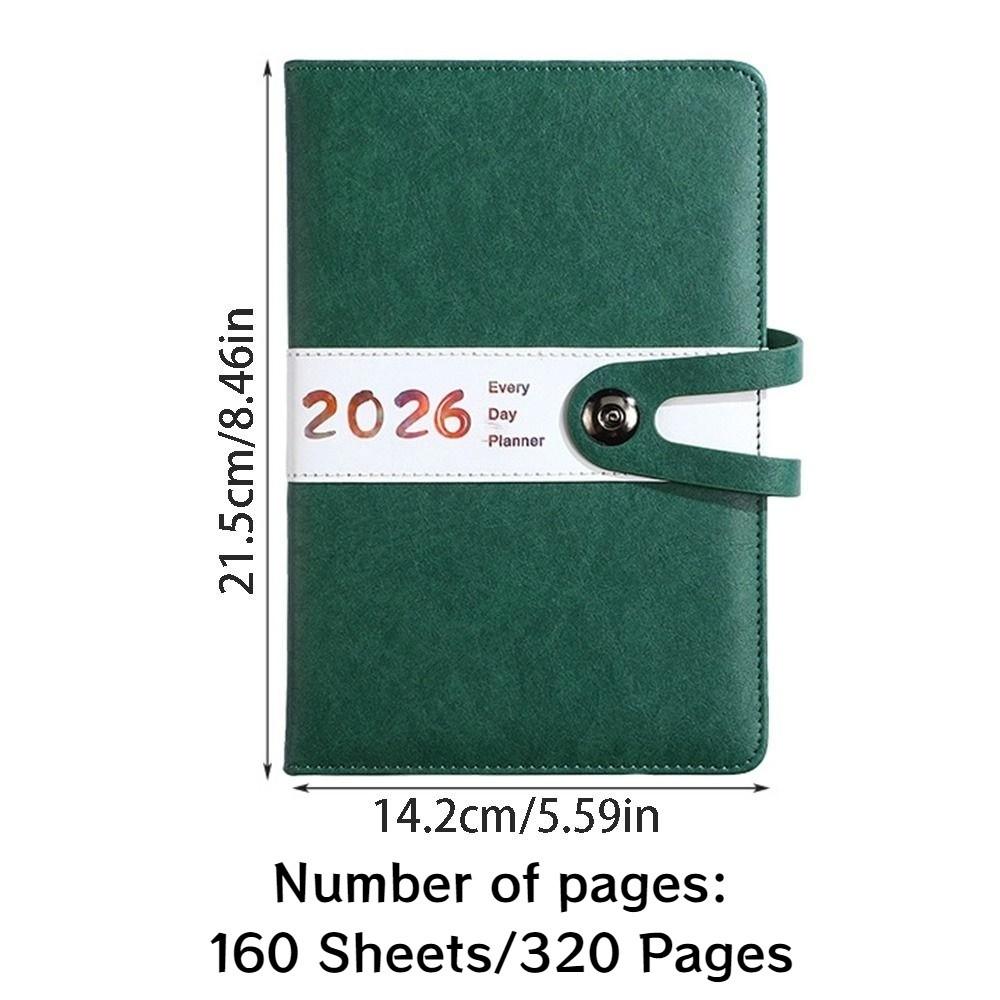 English 2026 Schedule Planner Notepad Wear-resistant To-do List Notebook  Business