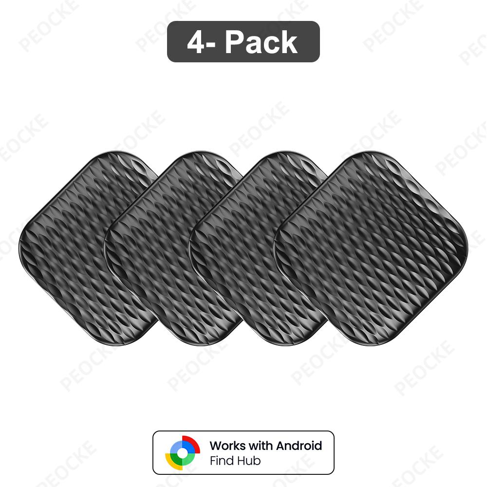1-4 Pack Android Smart Location Tag Bluetooth Locator GPS Tracker Alternative to AirTag Item Finder Works With Google Find Hub