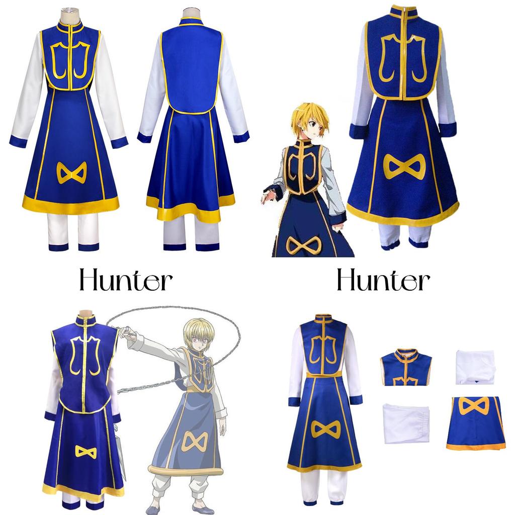 Full-time Hunter Kurapika Cosplay Costume For Anime Role-playing