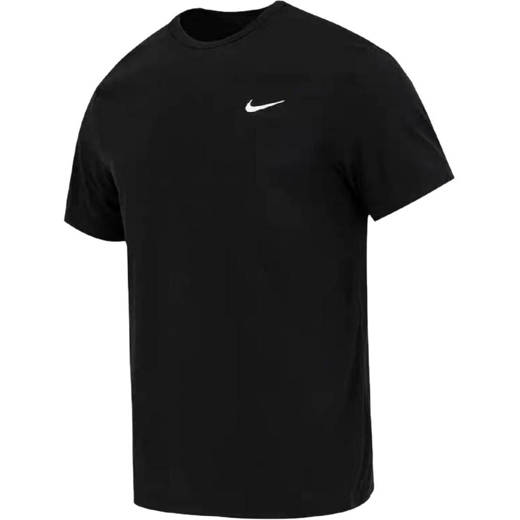 Nike T Shirts Men's Black Crew Neck Moderate Straight Fit BV0508-010