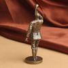 Brass Long March Red Soldier Statue Ornament Patriotic Theme Eighth Route Army Trumpeter Anti-Japanese War Commemorative Co