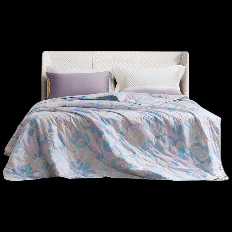 FUANNA Cooling Seven-Hole Antibacterial Fiber Summer Quilt
