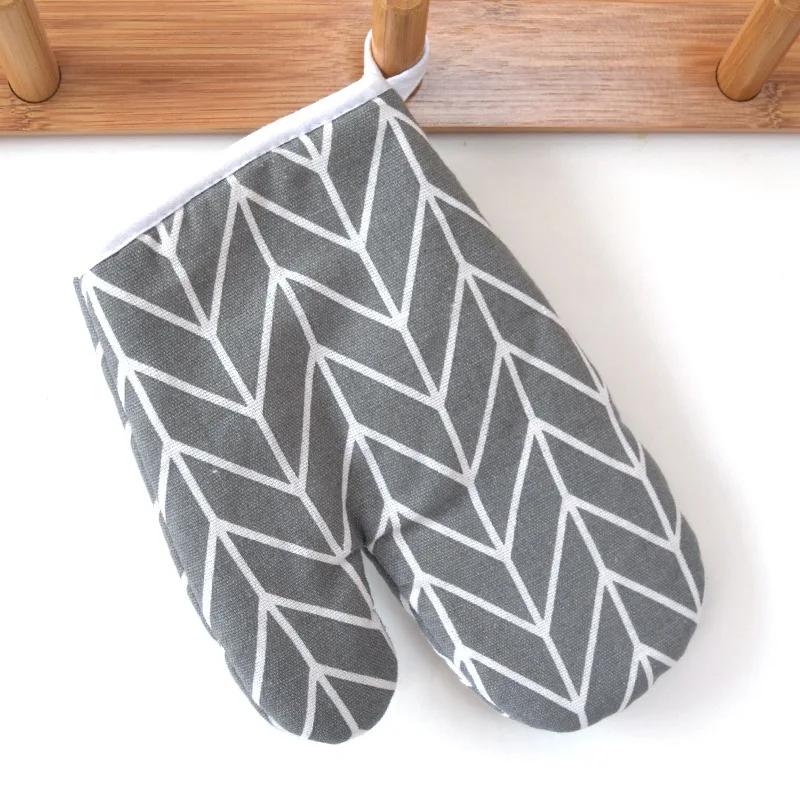 

1 шт. кухонные утолщенные теплоизоляционные перчатки для микроволновой печи специальные бытовые перчатки против ожогов высокотемпературные инструменты для выпечки серый