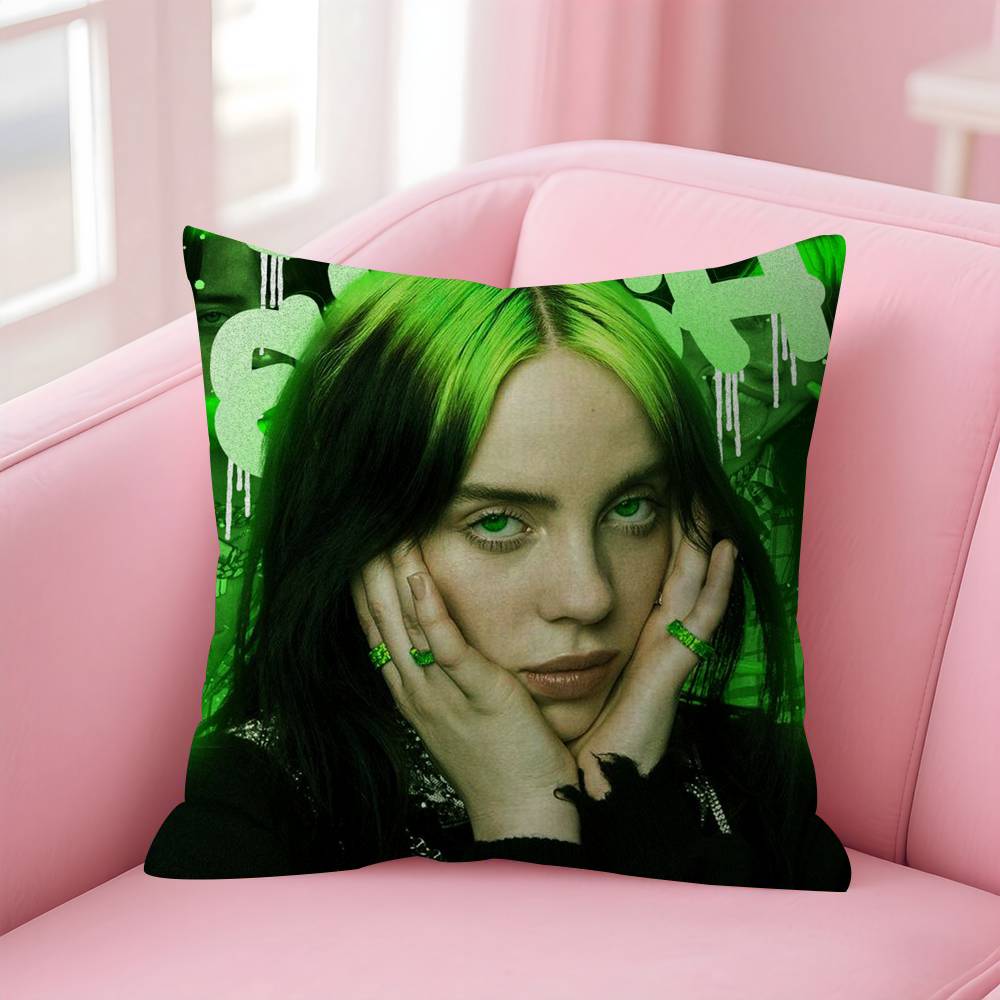 Singer album BBillieS Vintage Personalized picture text home decorative pillows Household Gifts 45x45cm