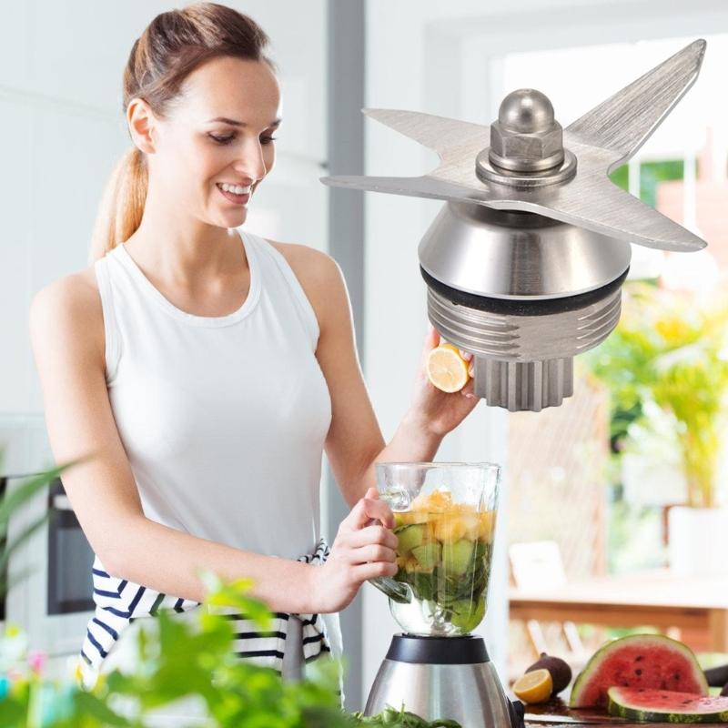 Wymienne Ostrza ze Stali Nierdzewnej do Blenderów 4-Ostrzowych Wysoka Wydajność Odporne na Korozję dla Gładkich Rezultatów