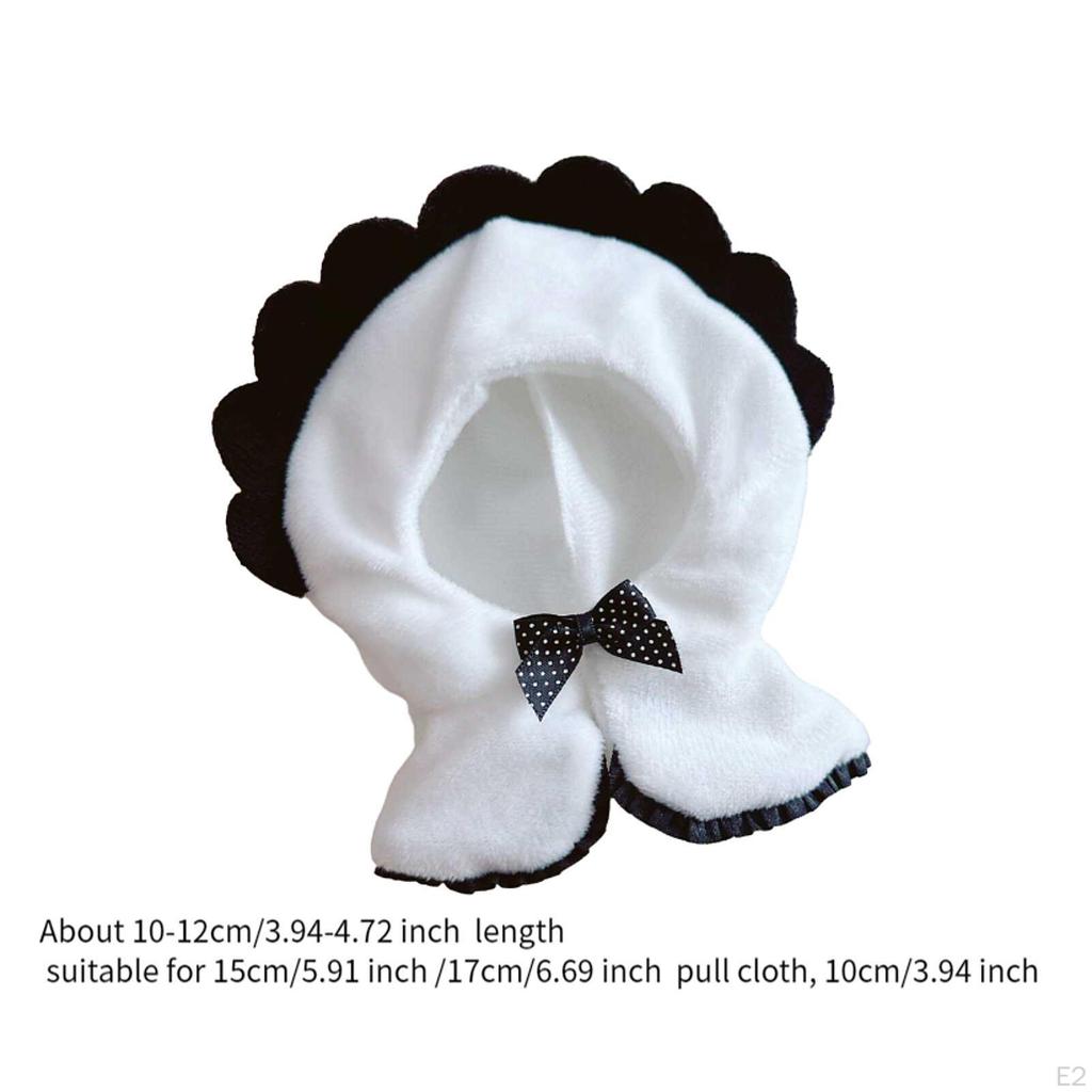 Cotton Shawl for 10cm Plush Doll, Accessory Collectible Display